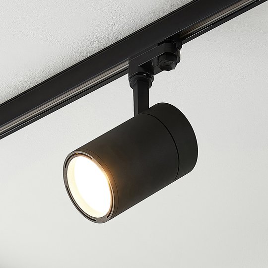 Arcchio Cady LED-kiskovalaisin, musta 36° 31W