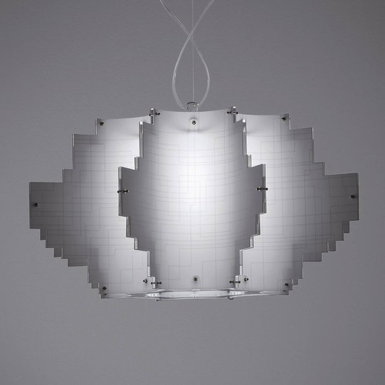 Nuvola-design-riippuvalaisin, valkoinen