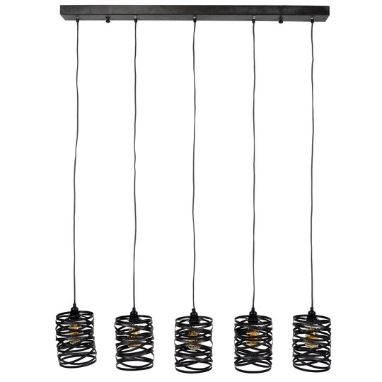 Riippuvalaisin Spindlight, viisilamppuinen