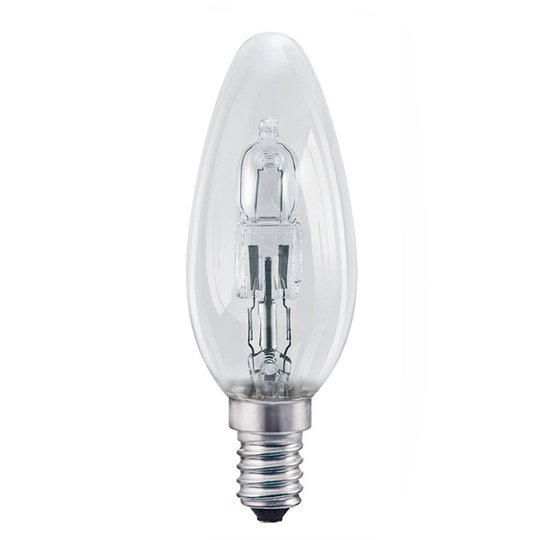 E14 20 W kirkas halogeenilamppu Classic B kynttilä