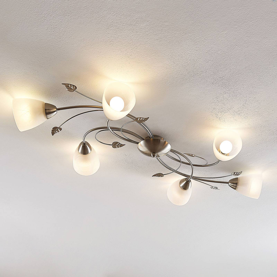 Lindby Yannie LED-kattovalaisin, 6-lamppuinen
