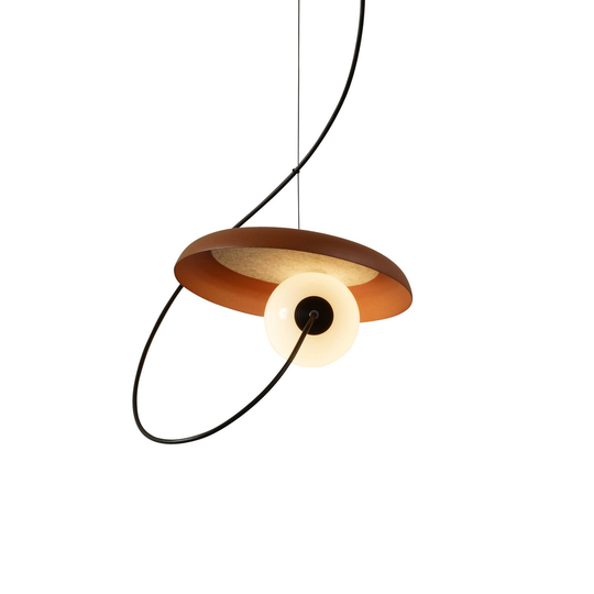 Milan Wire -riippuvalo Ø 24 cm kuparimetalli