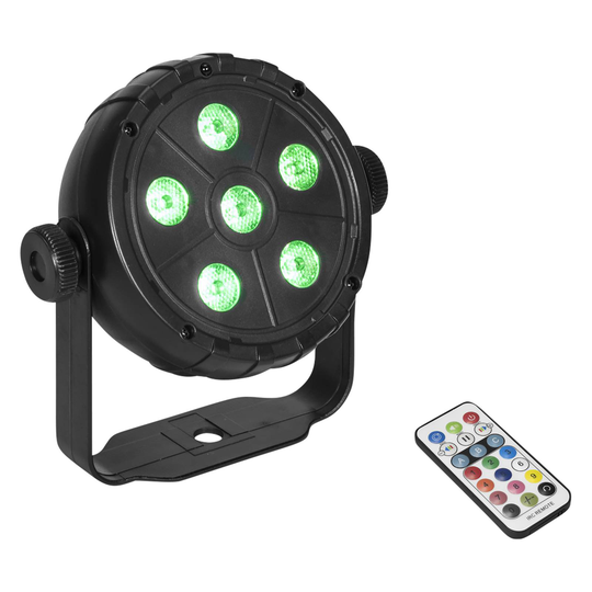 EUROLITE LED PK-3 USB TCL -kohdevalo, kaukosäädin