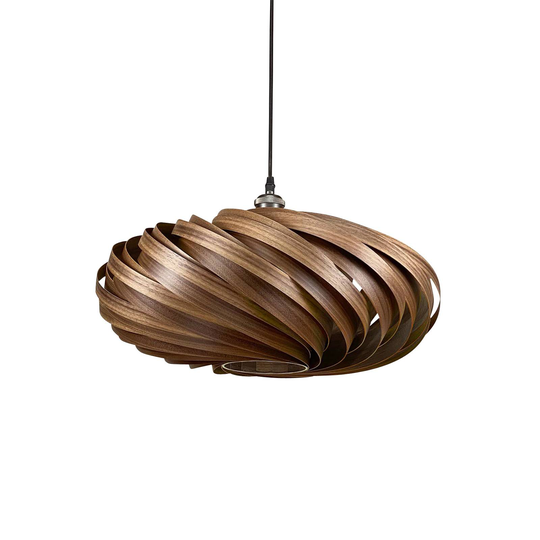 Gofurnit Veneria -riippuvalo, pähkinäpuu, Ø 50 cm