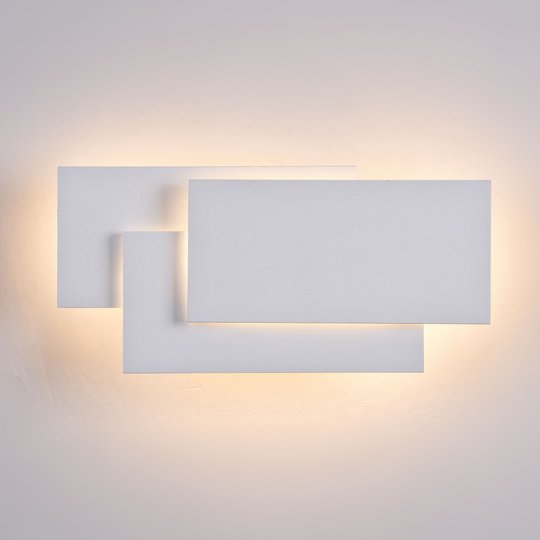 LED-seinävalaisin Trame, kulmikas