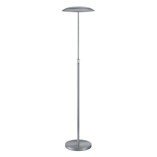 B-Leuchten Curling LED-lattiavalo nikkeli matta