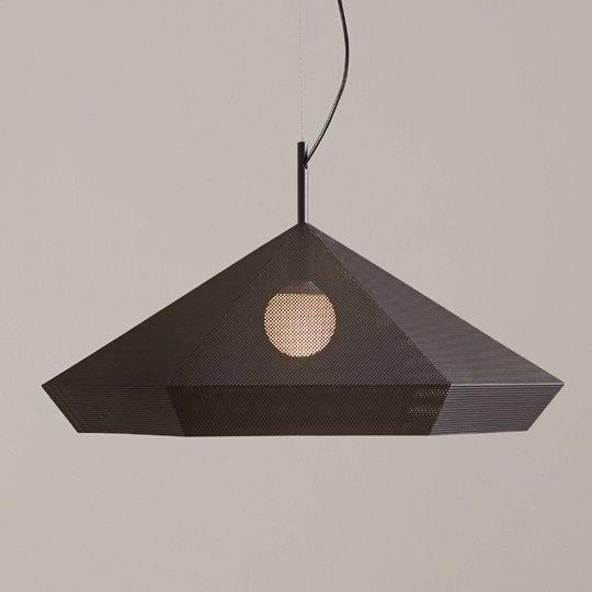 Priamo design-riippuvalaisin, musta, 77 cm