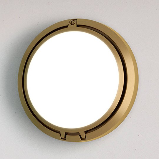 Luceplan Metropoli -seinälamppu, pronssi, 27 cm