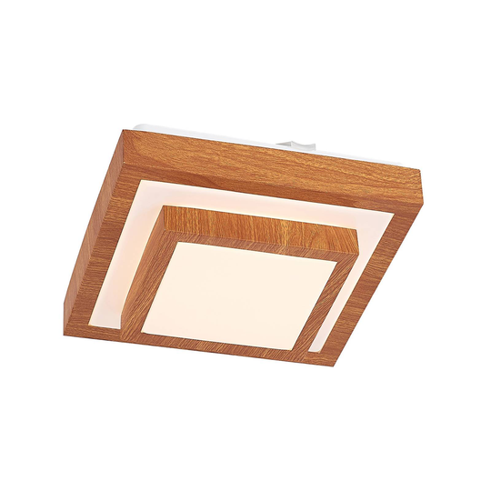 Lindby Tiril -LED-kattovalaisin, kulmikas, 27 cm