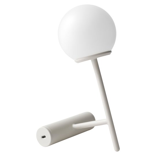 Menu Phare LED-pöytälamppu, vaaleanharmaa