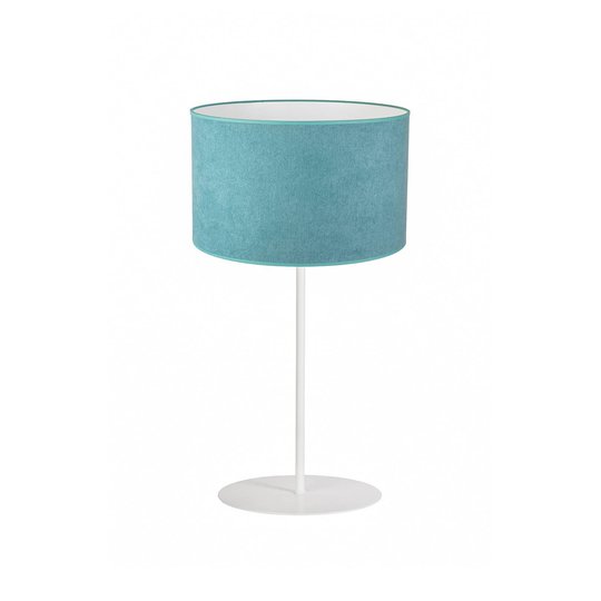 Pöytälamppu Pastell Roller, korkeus 50cm, turkoosi