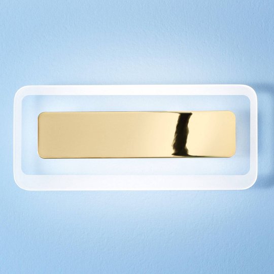 LED-seinävalaisin Antille, kulta, 31,4 cm