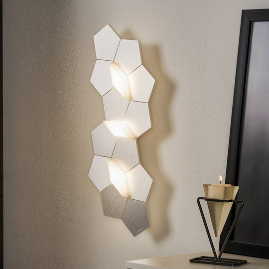 GROSSMANN Linde LED-seinälamppu, 3-lamppuinen
