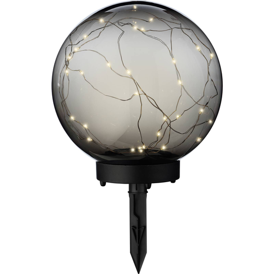 LED-aurinkokoristevalo 897420, maapiikin Ø 20 cm