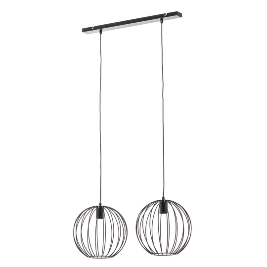 Riippuvalo Cumera 2-lamppuinen, varjostin - Ø30 cm