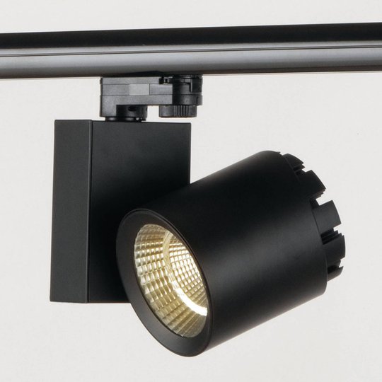 LED-kiskospotti Train 40W 3 000K musta