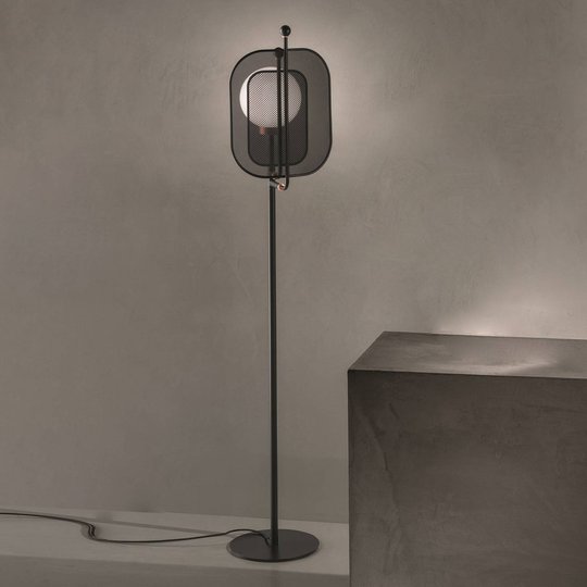 Lattiavalo Papilio STL1 Muranon lasia, musta