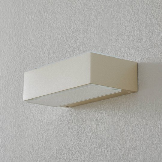 BEGA 12277 LED-seinävalaisin 3000K 20 cm palladium