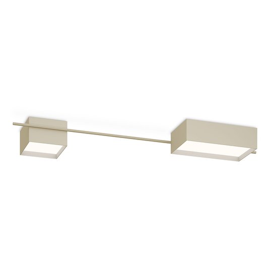 Vibia Structural 2642 kattovalo vaaleanharm.