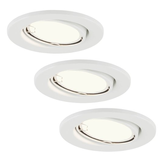 LED-uppovalaisimet 7221-036 Fit 3 kpl, valkoinen
