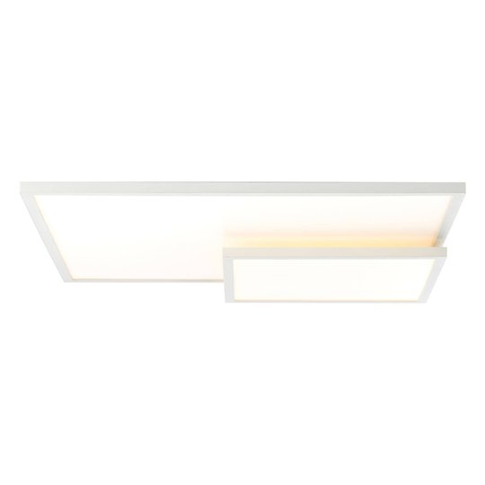 LED-kattovalaisin, pituus 62 cm, valkoinen kehys