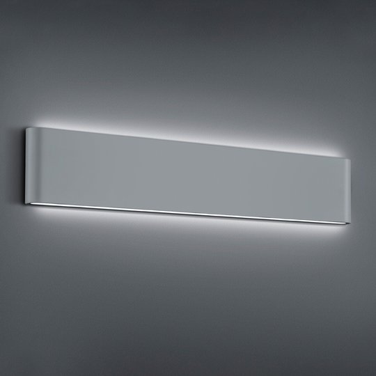 LED-ulkoseinälamppu Thames II, titaanin värinen