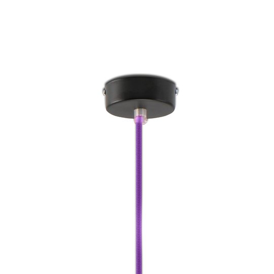 Riippuvalaisin Simple, musta, violetti johto