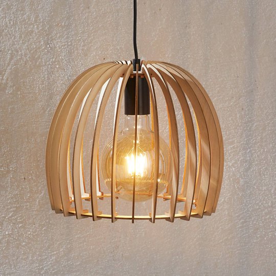 Puinen riippuvalaisin Bela, Ø 30 cm