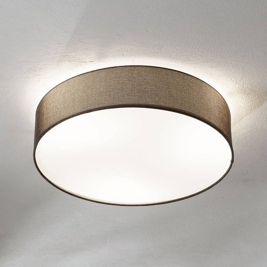 Ruskea Pasteri-tekstiilikattovalaisin 57 cm