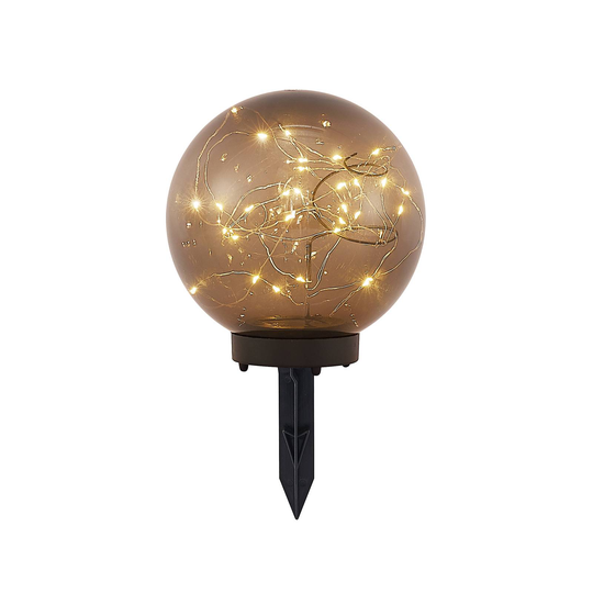 Lindby Tjelle aurinkokäyttöinen LED-valaisin 20 cm