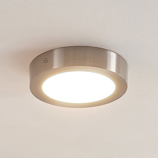 ELC Merina -LED-alasvalo, nikkeli 17 cm