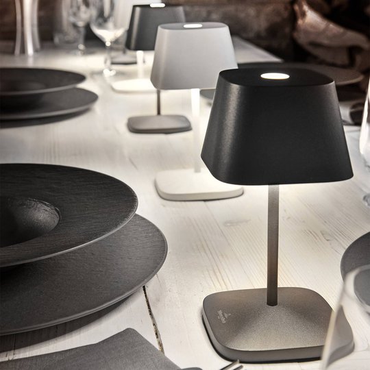 Villeroy & Boch Neapel 2.0 -LED-koristevalo musta