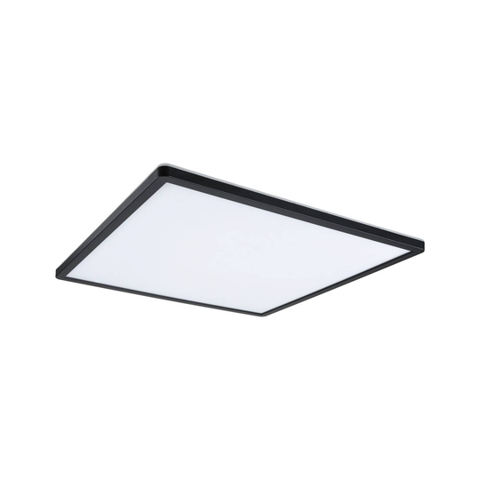Paulmann Atria Shine -LED-paneeli 42x42cm musta