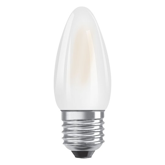 OSRAM-LED-kynttilälamppu E27 4W Classic B 2 700 K