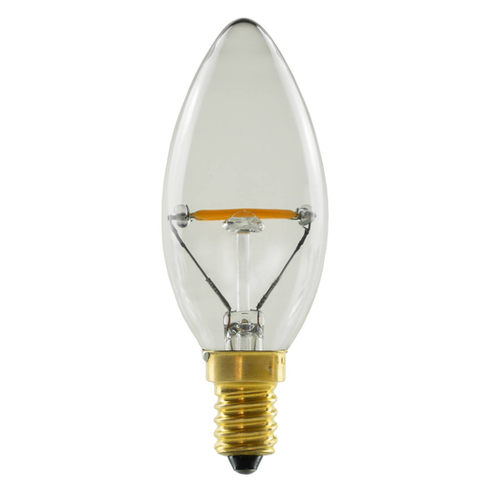SEGULA LED-kynttilä E14 1,5W 2200K himmen. kirkas