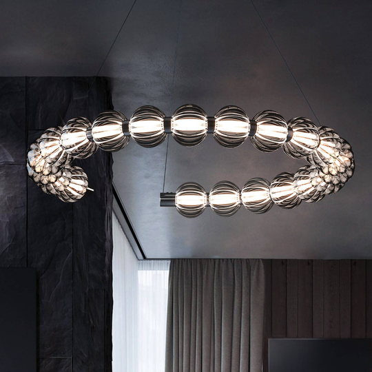 Maytoni Amulet -LED-riippuvalo, vaakasuora, Ø74 cm