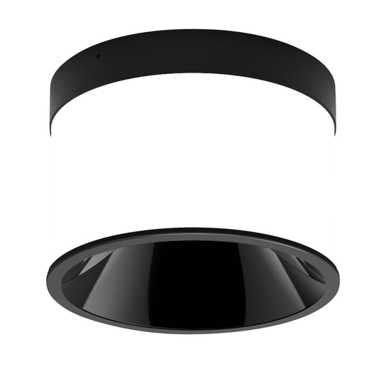 Molto Luce Dark Night -kattovalo 2700K musta-valko