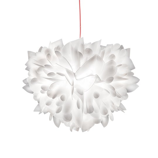 Slamp Veli Foliage-riippuvalo valko-punainen 45 cm