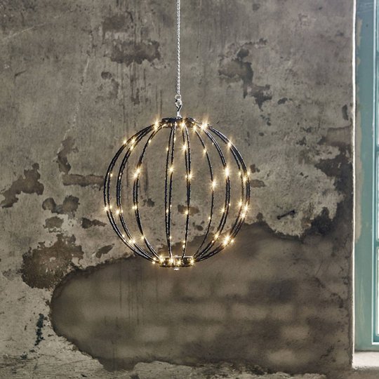 Mounty Outdoor -LED-riippuvalaisin, Ø 30 cm