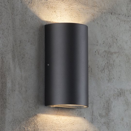 LED-ulkoseinävalaisin Rold, pyöreä