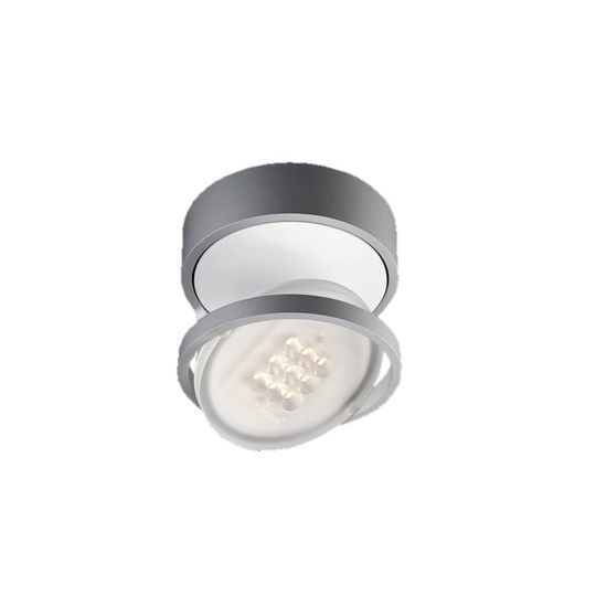 Nimbus Rim R 9 -LED-kattovalo Ø 11 cm 927, hopea