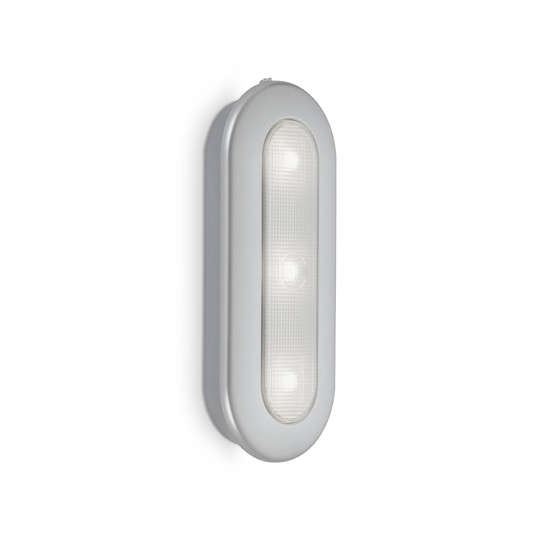LED-Push-Light Row, paristokäyttöinen 6500K, 15 cm