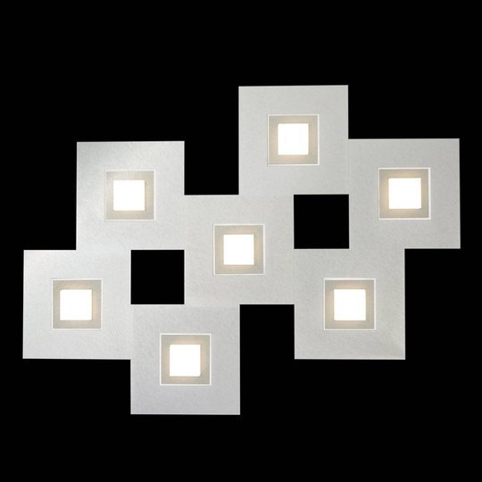 GROSSMANN Karree LED-kattovalaisin, 7-lampp.
