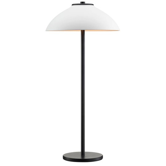Pöytävalaisin Vali, 50 cm, musta/valkoinen