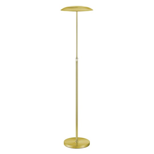B-Leuchten Curling LED-lattiavalo messinki matta