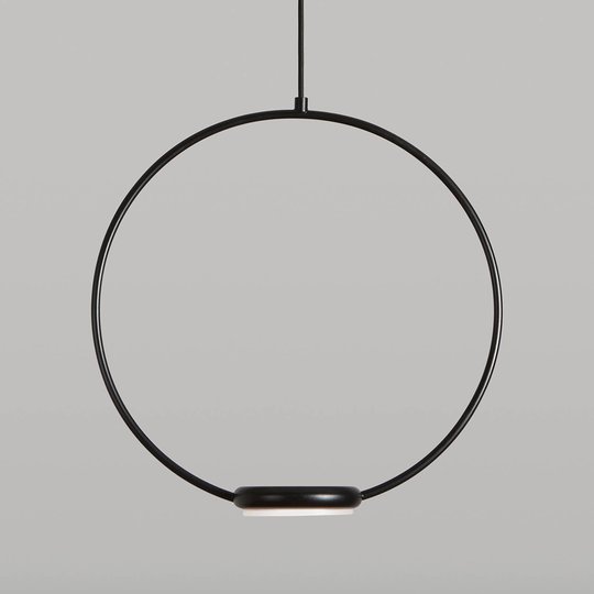 Odigiotto -LED-kattovalaisin, musta