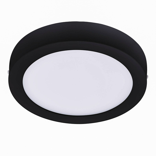 EGLO connect Fueva-Z -kattovalo, Ø 21 cm, musta