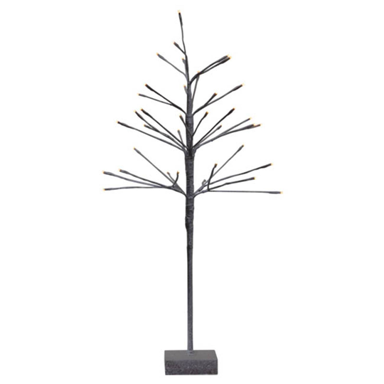 Snowfrost Tree -LED-koristepuu, IP20, K 90 cm