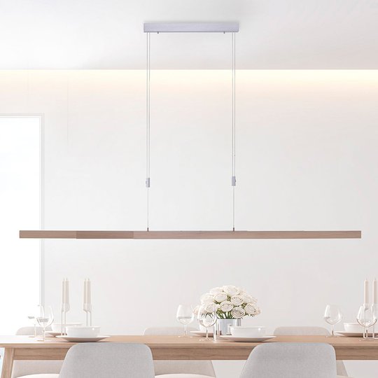 LED-riippuvalaisin Adriana, CCT, puukoriste