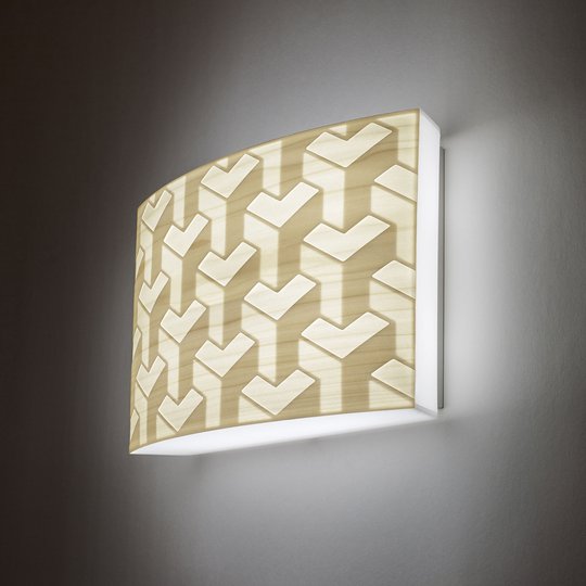 LZF Hide&Seek-LED-seinälamppu 0–10V dim norsunluu